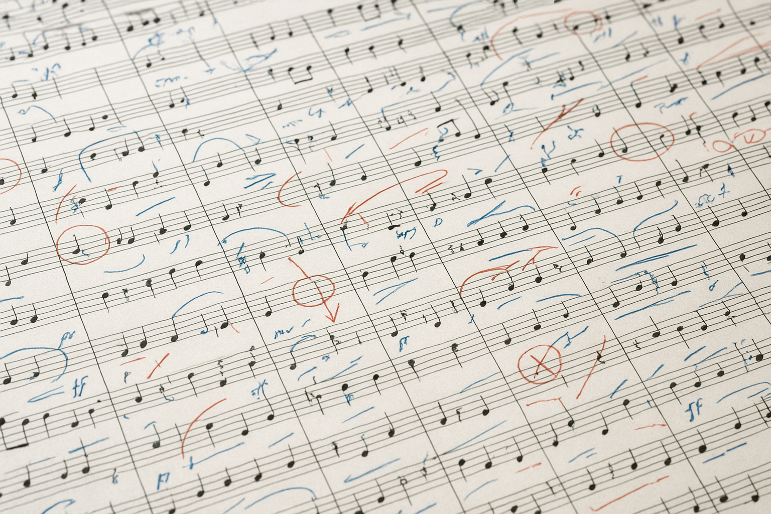 The Conductor’s Blueprint: Key Markings and Annotations in a Full Score