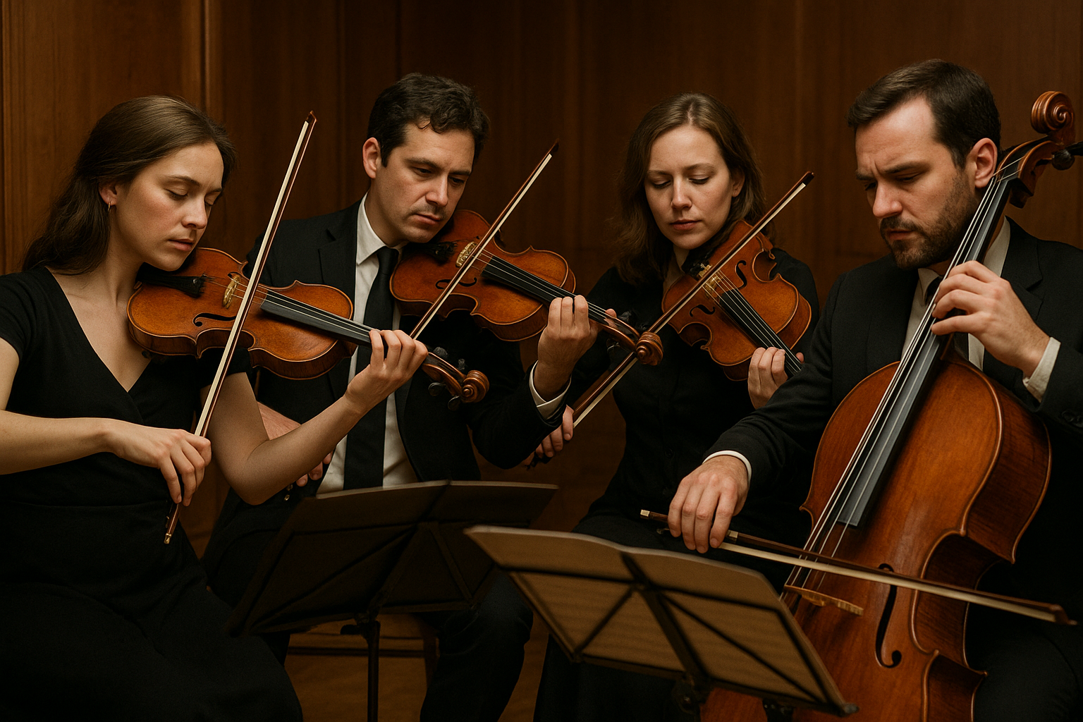The Inner Voice: Analyzing Texture and Counterpoint in a Quartet