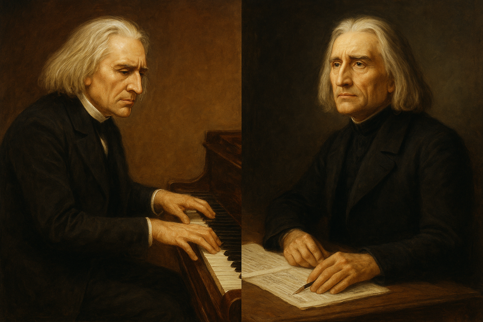 The Two Sides of Liszt: Virtuoso and Visionary Composer