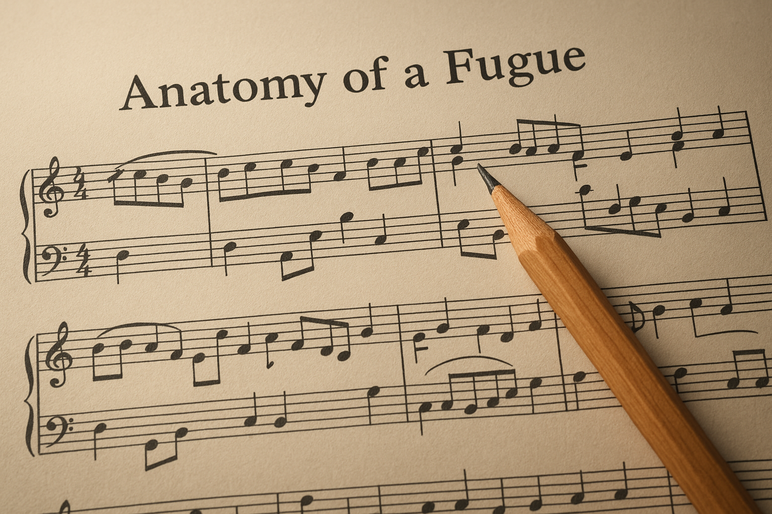 Anatomy of a Fugue: In-Depth Analysis of Bach’s Well-Tempered Clavier