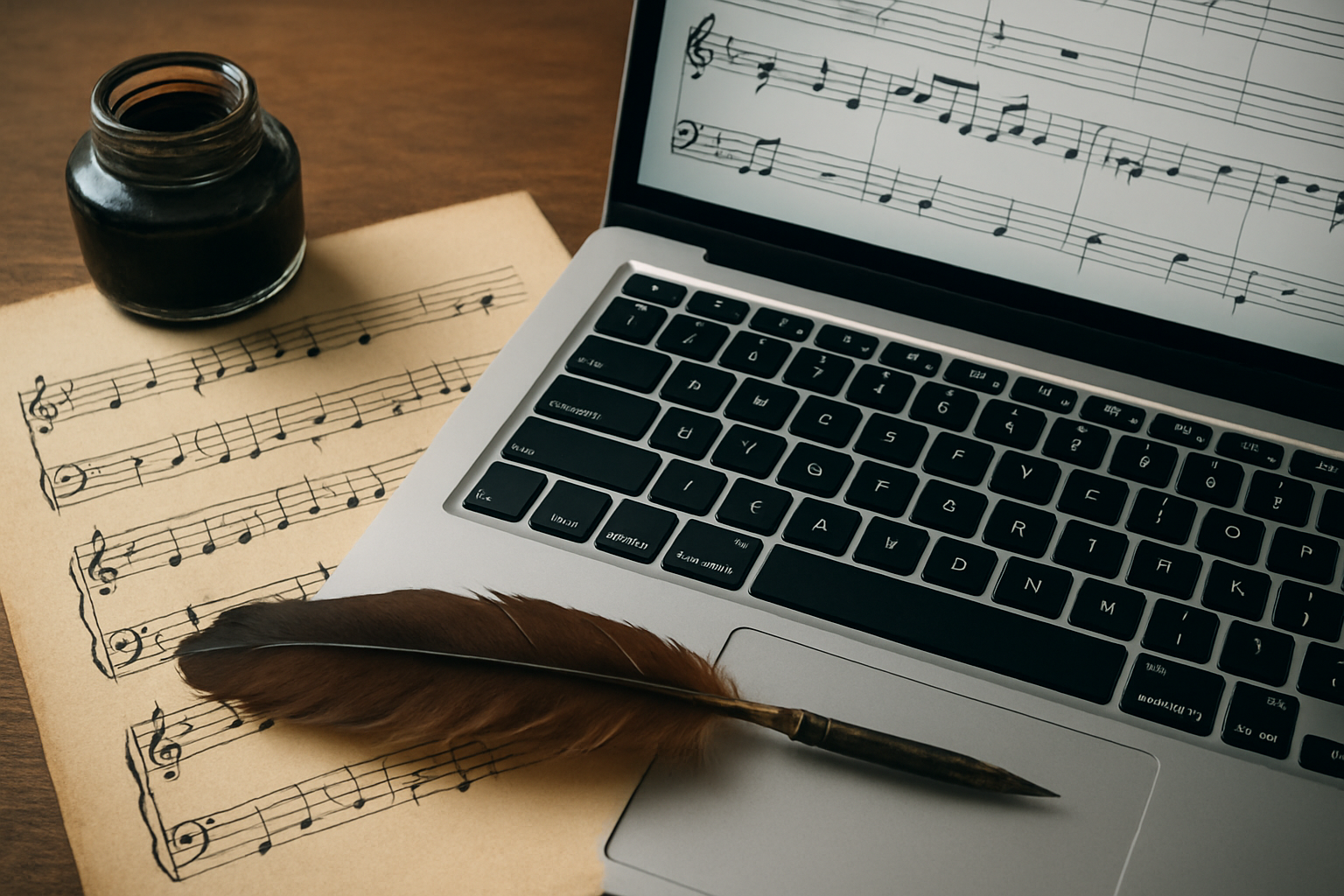 Ink, Quill, and Algorithm – How AI Is Rewriting the Composer’s Toolkit