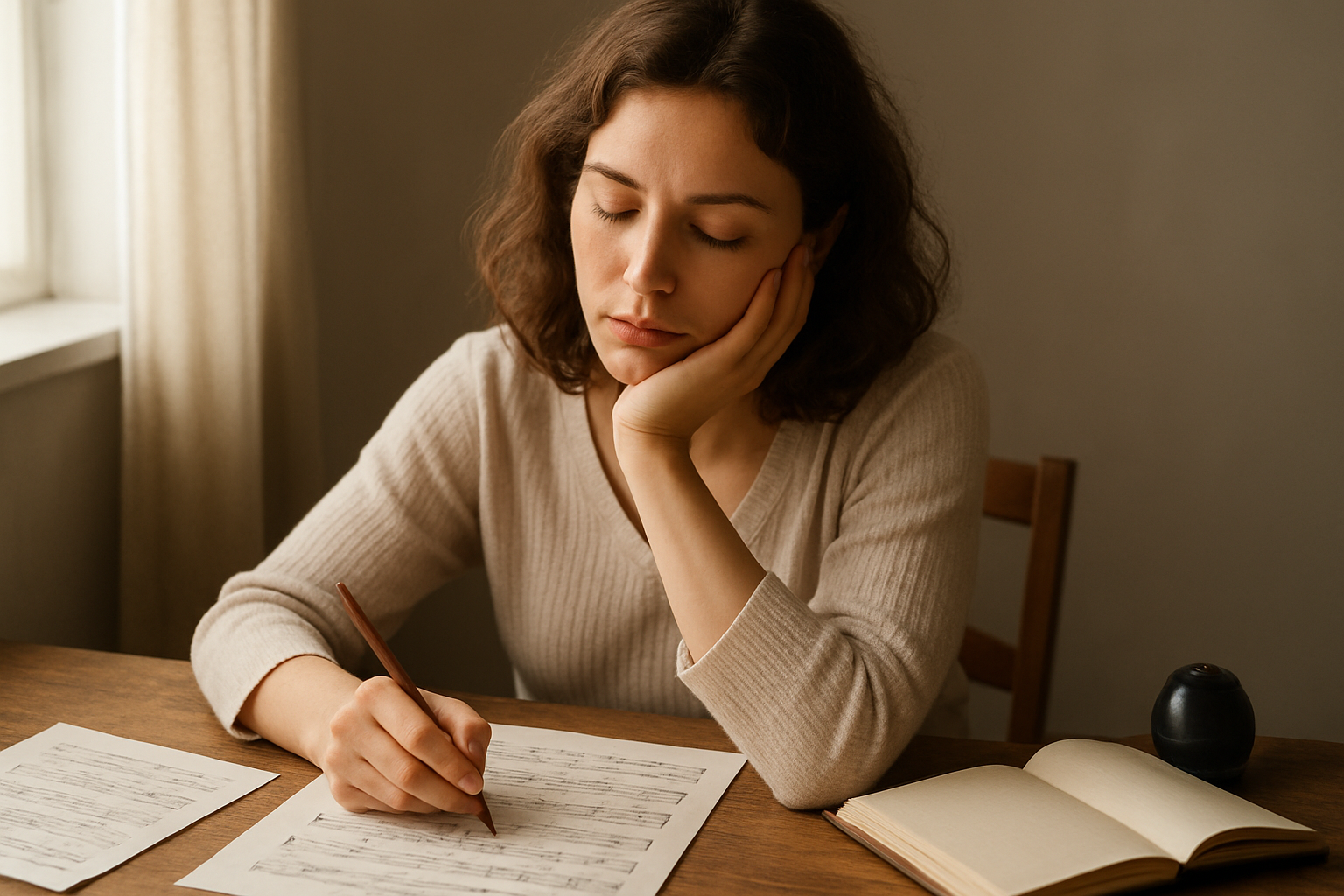 Composing as Contemplation – Slowing the Mind to Hear the Muse