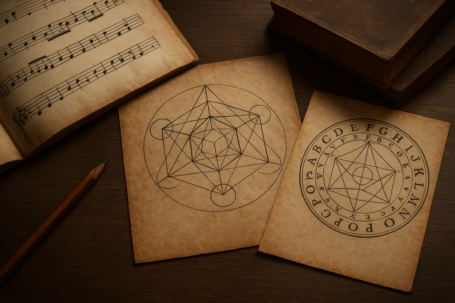 Music Theory as Sacred Geometry – Hidden Patterns in Classical Thought