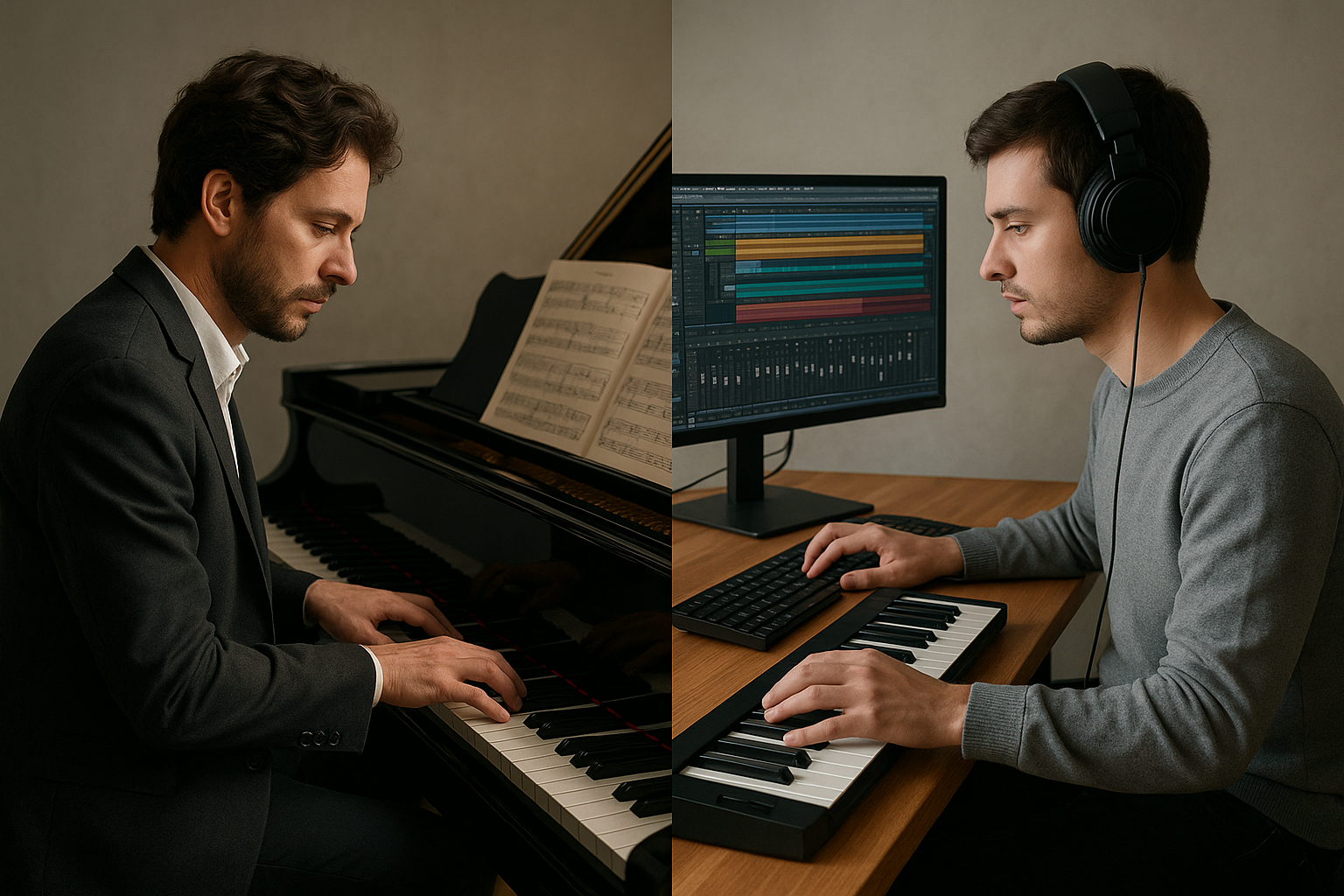From Piano to Processor – Evolution of the Modern Composer