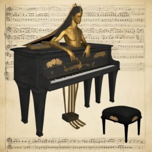 Petals in Piano: The Keyboard as a Garden of Sound